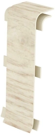 Соединитель напольного плинтуса VOX Esquero платан бьянко 65 мм