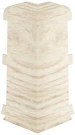 Наружный угол напольного плинтуса VOX Esquero бьянко 66 мм