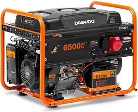 Бензиновый генератор DAEWOO GDA 7500E-3 380 В 6,5 кВт 30 л
