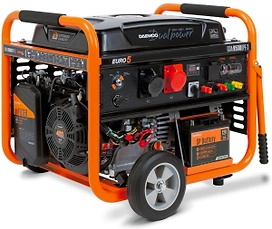 Бензиновый генератор DAEWOO GDA 9500DPE-3 380 В 8,6 кВт 30 л