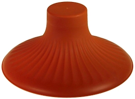Ножка-вазон IDEA Ливия d22 см полипропиленовый терракотовый