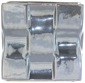 Кашпо DecoLine 5009/13SL d13 см керамическое серебряное