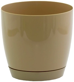Горшок Form Plastic Toscana 0743-002 d17 см 3 л пластиковый кофейный