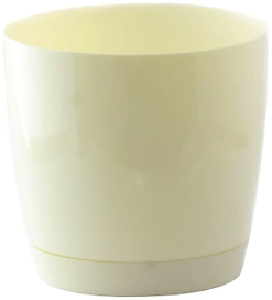 Горшок Form Plastic Toscana 0744-001 d19 4,4 л пластиковый кремовый 