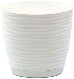 Горшок Form Plastic Sahara 3030-011 d16,7 см 2,4 л пластиковый белый