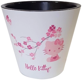 Горшок InGreen Hello Kitty ING1554ХКДЖ d20 см 4 л полипропиленовый белый
