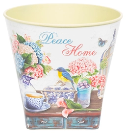 Кашпо Цветы d15 пластик