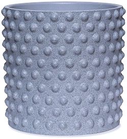 Кашпо Драже d15 см бетонное серое