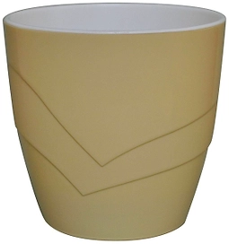 Кашпо Plast Avenue Грация d15 см 2 л полипропилен кремовое