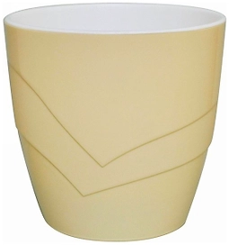Кашпо Plast Avenue Грация d17 см 2,8 л полипропилен кремовое 