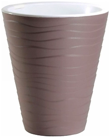 Кашпо Plast Avenue Валенсия d17 см 2,8 л пластик мокко 