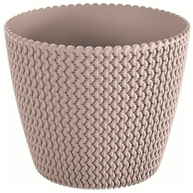 Кашпо Prosperplast Splofy d13 см 0,9 л пластик мокко
