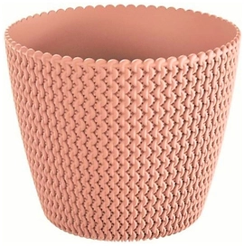 Кашпо Prosperplast Splofy d21,8 см 5 л пластик персиковое