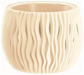Кашпо Prosperplast Sandy Bowl d18 см 1,4 л пластик кремовое