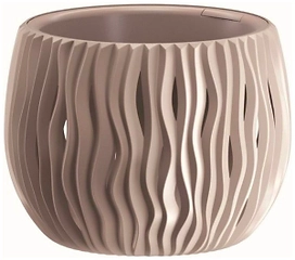 Кашпо Prosperplast Sandy Bowl d18 см 1,4 л мокко