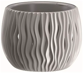 Кашпо Prosperplast Sandy Bowl d18 см 1,4 л пластик серый камень