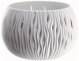 Кашпо Prosperplast Sandy Bowl d29 см 3,9 л пластик белое