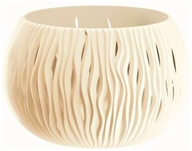 Кашпо Prosperplast Sandy Bowl d29 см 3,9 л пластик кремовое