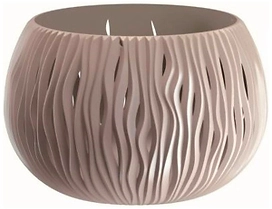 Кашпо Prosperplast Sandy Bowl d29 см 3,9 л пластик мокко