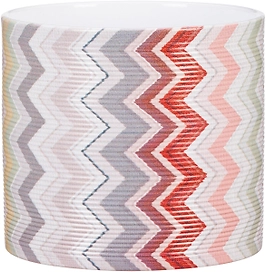 Кашпо керамическое Scheurich 828 декор Фэшн D16