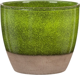 Кашпо керамическое Scheurich 920 декор Флора D14