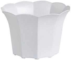 Кашпо Roxor Consumer Facette d18 см пластмассовый песочный