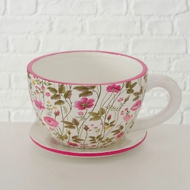 Горшок керамический RosaLie 12 см в ассортименте