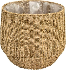 Горшок плетеный морские водоросли D30 H30 см 803302