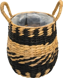 Горшок плетеный водный гиацинт D20 H20 см