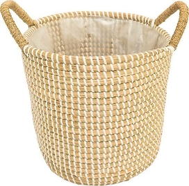 Горшок плетеный морские водоросли D20 H20 см