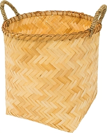 Горшок плетеный бамбук D25 H24 см 803344