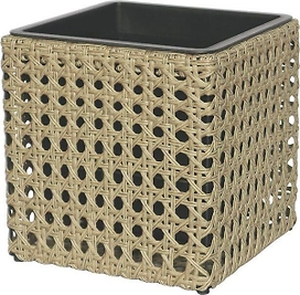 Горшок пластик плетеный D35,5 H35,5 см