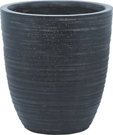 Горшок керамика темно-серый D43 H50 см