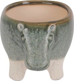 Горшок керамика динозавр 17x12,5x11 см