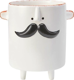 Горшок керамика мальчик D10,3 H13,3 см