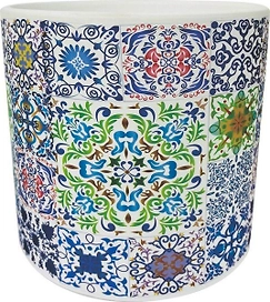 Горшок керамика микс D12 H11,5 см 801384