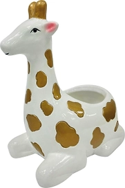 Горшок керамика олень 16x10x19 см