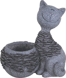 Горшок декоративная Кошка 28x23x30 см