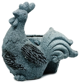 Горшок декоративная Курица 32x25x23 см