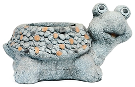 Горшок декоративная Черепаха 38x25x24 см