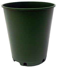 Горшок ГазонCity d22,3 см 7 л полипропиленовый черный