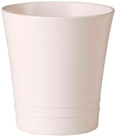 Кашпо Scheurich d14 см 1 л керамическое белое