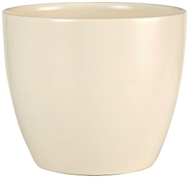 Кашпо Scheurich d37 см керамическое кремовое