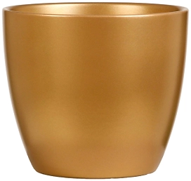 Кашпо Scheurich StoneSpiritShades 920 d16 см керамическое золото