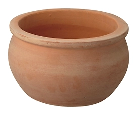 Горшок Бавария d20 см глиняный терракотовый