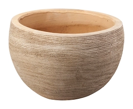 Горшок Терракота 18x11,5 см глиняный оранжевый