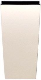 Кашпо Prosperplast Urbi 32х32х61 см полипропиленовое кремовое