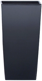 Кашпо Prosperplast Urbi Square 26,5х26,5х50 см 11 л полипропилен антрацит