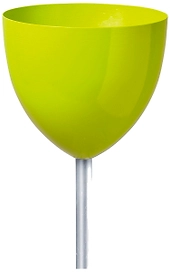 Горшок Scheurich Skypot M 210 d16 см полипропиленовый зеленый