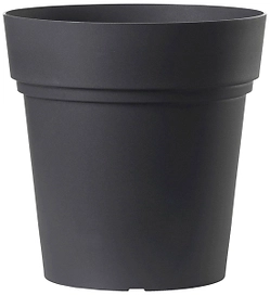 Горшок DEROMA SAMBA d38 см полипропиленовый графит